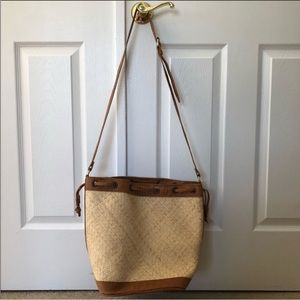 NWOT Tommy Bahama Beach Shells Crochet Bucket Bag